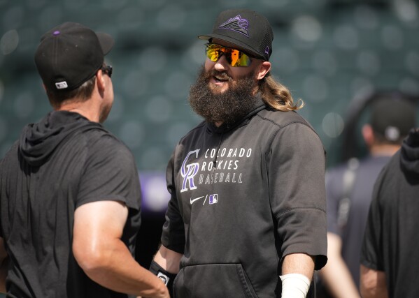 Colorado rockies dad top hat